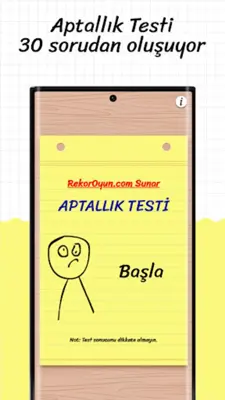 Aptallık Testi android App screenshot 9