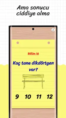 Aptallık Testi android App screenshot 5