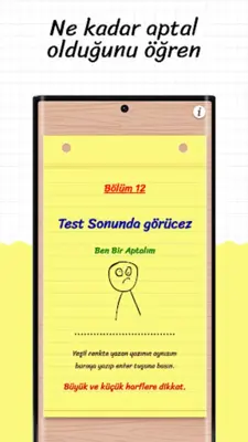 Aptallık Testi android App screenshot 6