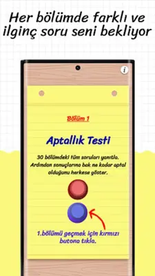 Aptallık Testi android App screenshot 8